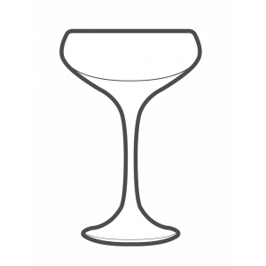 Coupette Cocktail Glass